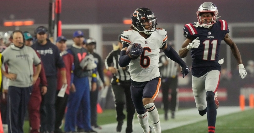 Four Bears players out against Packers, Justin Fields off injury report