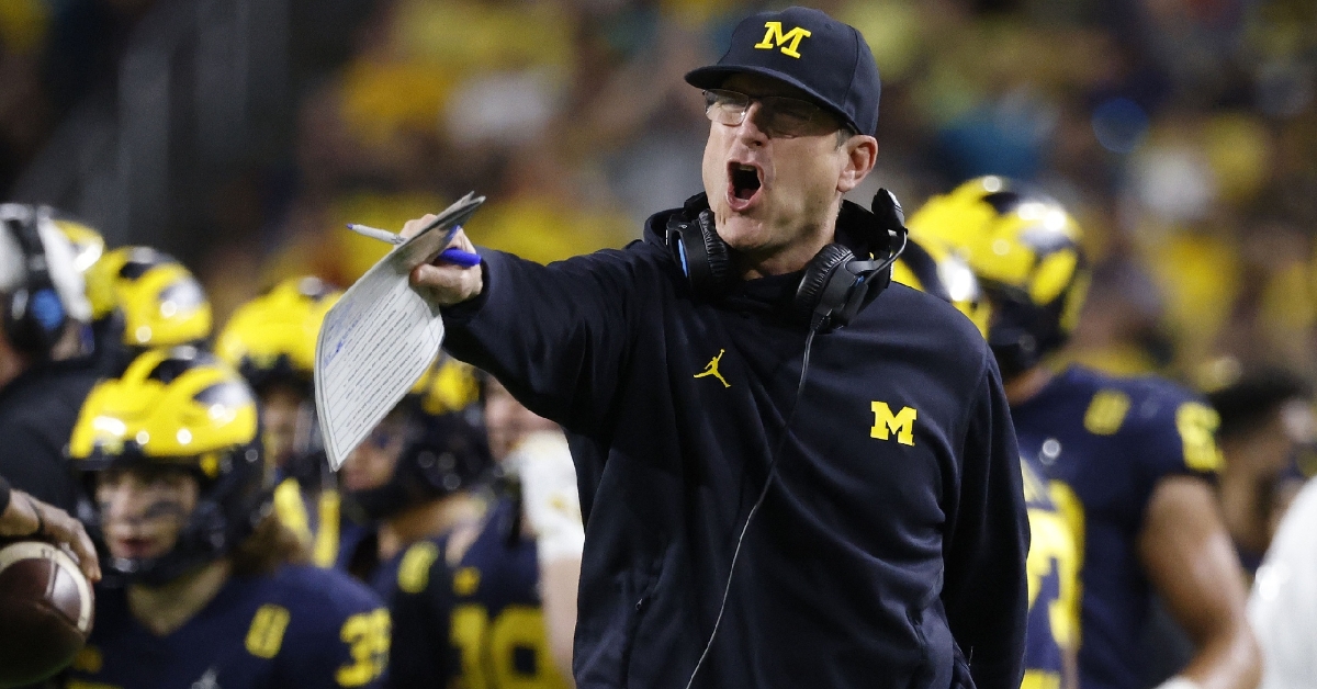 Harbaugh has led Michigan to a special 2021 season (Rhona Wise - USA Today Sports)