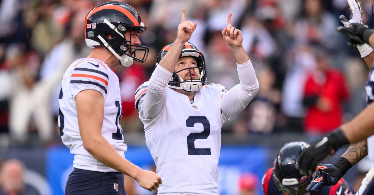Santos is a solid kicker for the Bears (Daniel Bartel - USA Today Sports)