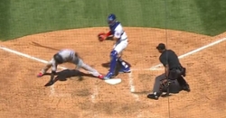 WATCH: Madrigal, Amaya team up for defensive gem against Marlins