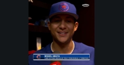 WATCH: Miguel Amaya on finding out he was being called up to Cubs