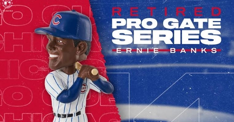 LOOK: Limited edition Ernie Banks bobblehead released