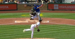 WATCH: Jeimer Candalario smacks two-run homer against Pirates