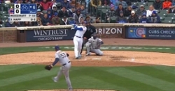WATCH: Ian Happ smacks first Cubs homer of 2023