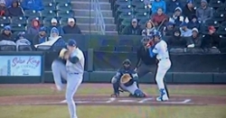 WATCH: Christopher Morel crushes triple in first at-bat of 2023