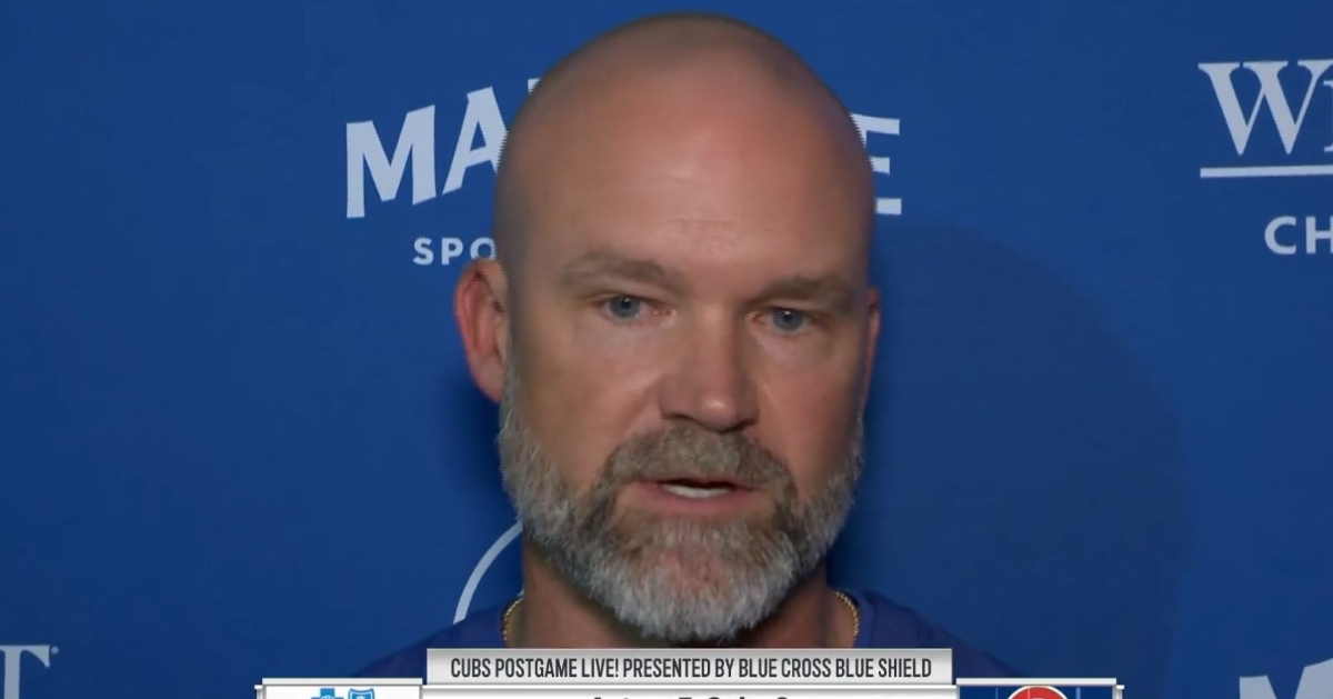 Cubs News: David Ross reacts to heartbreaking loss: 