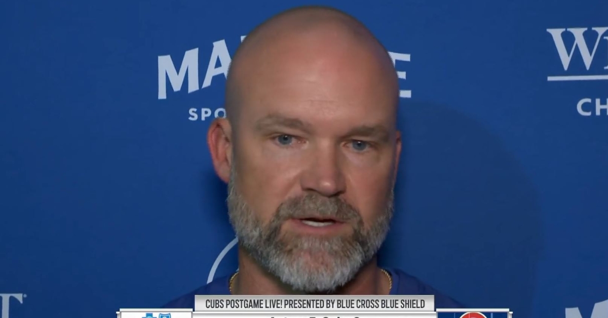 Cubs News: David Ross reacts to heartbreaking loss: