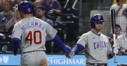 Tauchman delivers as Cubs blank Pirates