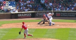 WATCH: Patrick Wisdom smacks his second home run of the game