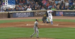 WATCH: Patrick Wisdom hammers solo homer against Brewers