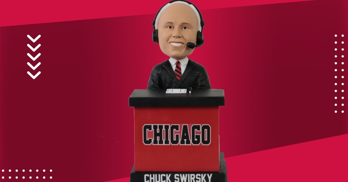 FIRST LOOK: Chuck Swirsky Bobblehead released