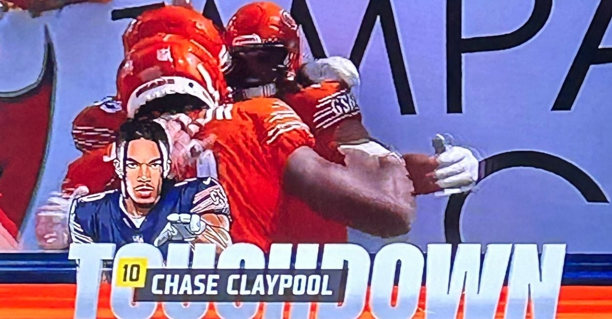 WATCH: Chase Claypool's first TD with the Bears