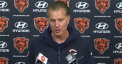 Matt Eberflus provides injury updates, talks Bagent’s high football IQ